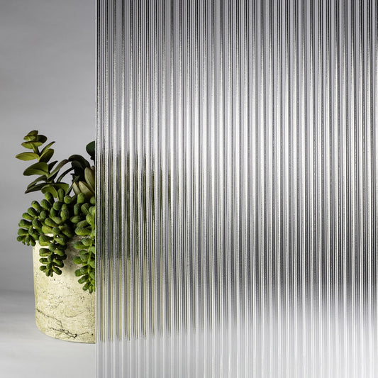 1/4" Reeded - Low Iron