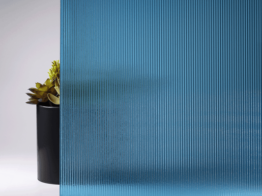 Blue Estriado (1/8" Reeded)